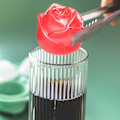 Miniatyrbillede 5 af 5: Isterningbakke, 2,5 tommer isterning silikoneforme, 2 hulrum rose 2 diamo