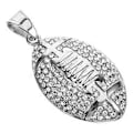 Miniatyrbillede 1 af 4: Sportsbold Charm DIY Rugby Charm Halskæde Vedhæng Charm Smykkefremstilling Charm