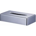 Miniatyrbillede 3 af 5: (krom sølv) Rektangulær Kleenex Tissue Box Holder Flad Serviet