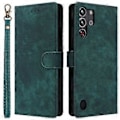 Miniatyrbillede 1 af 5: Til ZTE nubia Red Magic 10 Pro 5G/10 Pro+ 5G Wallet Case RFID-blokering PU Læder Cover Stativ View (Grøn)