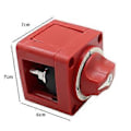Miniatyrbillede 2 af 5: Båd Batteri Afbryderkontakt, RV Batterikontakt, Tændingsbeskyttet Robust Batteri Afbryderkontakt, 300A, til ATV Båd (Varenummer 6010)