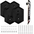 4 st Skateboard Väggfäste Skateboard Hängare för Skateboard Deck Displ