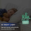 Miniatyrbild 5 av 5: Five Nights At Freddy's 3D Nattlampa LED Bordslampa 16 Färger Ändras Med Fjärrkontroll & Smart Touch Rumsinredning För Barn Fans Julklappar -N