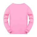 Miniatyrbild 3 av 5: Barnens Taylor Swift Långärmade Pyjamas Set Långärmad T-shirt Byxor Set Nattkläder (9-10 År Rosa)