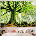 Miniatyrbild 2 av 5: Forest Tapestry Nature Tree Tapestries, Extra Large Oversized Ta