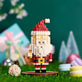 Miniatyrbillede 2 af 5: 2023 Julelegetøj Byggeklodser Jule-Rensdyr Miniature Byggeklodser Julegave Øvelse Håndfærdighed Og Intelligens (julemanden)