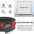 Miniatyrbild 4 av 5: 3 m Universell garageportstätning, gummilist för multifunktionell garageport, tätningslist för botten av garageport