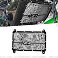Pikkukuva 2 / 5: Moottoripyörän Jäähdyttimen Säleikön Suojus Kawasaki NINJA400 Z400 2017-2023 Lisävarusteille