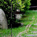 Miniatyrbilde 2 av 5: Solar utendørs hagelampe tungstenlampe dekorativ atmosfære lampe B & B retro vegglampe retro lykt