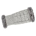 Miniatyrbild 2 av 2: 1 Par Fingerlösa Armhandledsvantar Fuzzy Stickade Vantar Handvärmare Vintervantar (Ljusgrå)