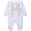 Miniatyrbillede 2 af 4: 0-18 Måneder Baby Kanin Bunny Øre Romper Fuldt Lyn Jumpsuit Pyjamas Nattøj (12-18 Måneder Hvid)