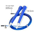 Miniatyrbild 2 av 5: Speed Jump Rope Ultra-Premium Hybrid, Enkel Hållbar Beständig Design för Högintensiva Träningspass, Justerbar för att Passa Alla Storlekar för Double Unders och