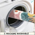 Miniatyrbilde 5 av 5: Blomstrete Baderomsmatte Superabsorberende og Tykk Mikrofiber Sklisikker Badematte Maskinvaskbar og Røff Badekarpett for Baderom, Soverom og Stue