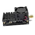 Miniatyrbillede 2 af 5: 5.8Ghz 2W FPV VTX Transmitter+FPV Antenne 2000MW 48CH Audio Video Transmitter til RC FPV Langdistance Drone