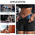 Miniatyrbilde 2 av 5: Body Shaper Shorts Yogabukser Høy Talje Sømløs Undertøy Shapewear For Kvinner Lårslanking Multi-farge Valgfritt (M Sølv)