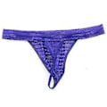 Pikkukuva 2 / 4: Miesten alushousut G-string stringit alushousut -NMAOV(M Royal Blue)