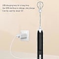 Miniatyrbild 4 av 5: Elektrisk Blender Mixer Mjölkskummare Äggvisp Kaffe Mjölk Dryck Juice Mat Visp Omrörare USB Uppladdningsbar Handmixer