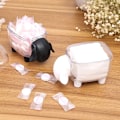 Pikkukuva 3 / 5: Stationery Toothpicks Sundries Desktop Storage Box Transparent Vi