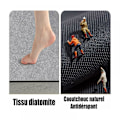 Miniatyrbillede 2 af 3: 1 stk. Beige Diatomit Bademåtte Absorberende Hurtigtørrende Skridsikker Beige