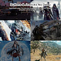 Pikkukuva 4 / 4: Langaton ohjain vastaanottimella, yhteensopiva Microsoft Xbox 360/Slim/Windows 11/10/8/7, päivitetyllä ohjaussauvalla/kaksois