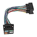 Miniatyrbillede 3 af 5: 23 cm 52-pins forlængeradapterkabel med Quadlock-stik Radioledningsnet til A1 A3 A4 A5 A6
