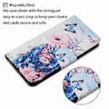 Miniatyrbillede 4 af 5: Til Samsung Galaxy S25 Ultra Etui Mønstertryk Beskyttende Læder Folio Telefon Cover (Style N)