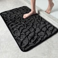 Miniatyrbilde 1 av 4: Sklisikker Badematte i Minneskum, Absorberende og Maskinvaskbar