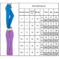 Miniatyrbillede 2 af 2: Dame Plain Drawstring Casual Løse Yoga Bukser Åndbare Gym Sports Pilates Lange Bukser (XL Sort)