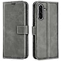 Miniatyrbillede 1 af 5: Til Samsung Galaxy A36 5G Stand Case Anti-Scratch Kalvetekstur Læder Telefon Cover (Style D)