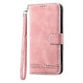 Miniatyrbillede 5 af 5: DIERFENG DF-03 til Oppo A78 5G Læder Telefon Cover Linjer Prægning Cover med Stand Wallet (Style B)