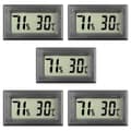 5-pack Mini Digital Termometer Temperatur Fuktighetsmätare