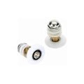 Miniatyrbillede 3 af 5: 8x Rulle Hjul Hjul Skyde Brusebad Dør Badeværelse 19mm Top Bund