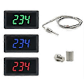 Miniatyrbild 4 av 5: LED-mätare med sensor Temperatursensor Lödningspaket Justerbar Funktion Kompatibel Pt100 Temperatur B