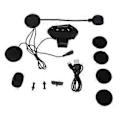 Miniatyrbild 2 av 5: Motorcykel Bluetooth Hörlur Hjälm Bluetooth Intercom Headset med Automatisk Svarsfunktion Hands Free