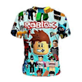 Pikkukuva 2 / 3: 5-9-vuotiaiden lasten lyhythihainen Roblox-painatus T-paita (8-9v A)