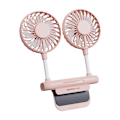 Miniatyrbillede 1 af 5: Bærbar ventilator til skærm til kontor, studerende, klasseværelse, sovesal