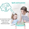 Pikkukuva 5 / 5: Söpö magneettinen piirustustaulu / luonnoslehtiö taaperoikäisille tytöille/pojille