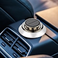 Pikkukuva 1 / 5: Musta - Cologne Car Deodorant Rotating Solar Deodorant, Silencer,