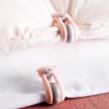Miniatyrbillede 4 af 4: Dynetæppe Clips, 6 stk. Anti-Slip Quiltholder Clips, Bjørn Form