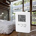 Miniatyrbillede 3 af 5: Højpræcisions LCD Digitalt Indendørs & Udendørs Termometer Temperaturmåler Tester Batteridrevet