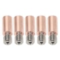 Miniatyrbillede 4 af 5: 5 stk Bimetal Heat Break Ti Alloy Kobber Heatbreak Udskiftning til Prusa I3 MK3 MK3S 3D Printer (Glat)