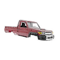 Miniatyrbild 4 av 5: Fjärrstyrd Bilkaross RC Lastbil Kaross Lätt att Installera Uppgradera DIY RC Bilkaross för MN82 1:12 RC Lastbilsersättningsdel (Röd)