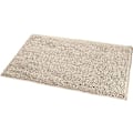 Miniatyrbillede 1 af 5: Basics Mikrofiber Shag Skridsikker Bademåtte, 0,33 x 0,5 m, Beige