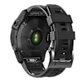 Miniatyrbillede 1 af 5: Type E Silikone Urrem 26mm til Garmin Tactix 7 Pro/Fenix 7X/Fenix 6X Pro (Style E)