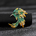 Miniatyrbild 1 av 4: Färgglad Fenix Högkvalitativ Dambrosch Koreansk Temperament Pärla h
