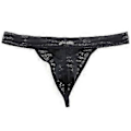 Pikkukuva 1 / 4: Miesten alushousut G-string stringit alushousut -NMAOV(M Musta)
