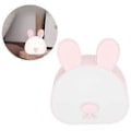 Miniatyrbillede 4 af 5: Sød Kanin LED Natlampe Ornament USB Genopladelig Trinløs Dæmpbar Sengelampe Dekoration