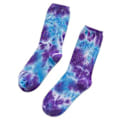 Miniatyrbillede 1 af 5: Mode Wild Skateboard Tykke Bomuldsstrømper Par Tie Dyed Trendy Retro Sok Uni (Sort)