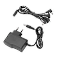 Miniatyrbild 2 av 5: Gitarr Effektpedal Strömförsörjning Adapter 6-vägs Daisy Chain Kabel EU-kontakt 100240V( )