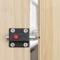 Miniatyrbild 3 av 5: 4 st lås, automatisk fjäderknapp säkerhetsspärr för hytt